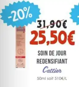 Naturalia CATTIER Soin de jour redensifiant offre