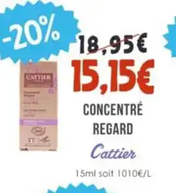 Naturalia CATTIER Concentré regard offre