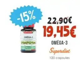 Naturalia SUPERDIET Omega-3 offre
