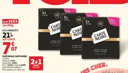 Auchan Direct CARTE NOIRE Café moulu offre