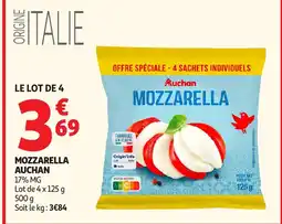 Auchan Direct AUCHAN Mozzarella offre