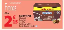 Auchan Direct DANETTE Pop offre