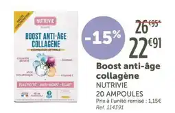 L'Eau Vive Boost anti-âge collagène offre