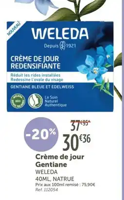 L'Eau Vive Crème de jour Gentiane offre