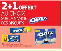 Auchan Direct OREO Sur la gamme des biscuits offre