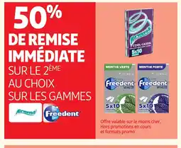 Auchan Direct AIRWAVES, FREEDENT Sur les gammes offre