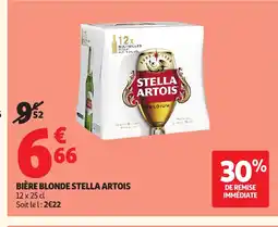 Auchan Direct STELLA ARTOIS Bière blonde offre
