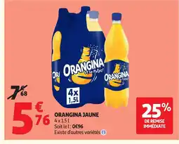 Auchan Direct ORANGINA Jaune offre