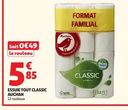 Auchan Direct AUCHAN Essuie tout classic offre