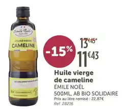 L'Eau Vive Huile vierge de cameline offre