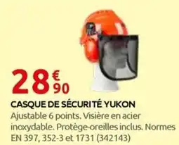 Rural Master CASQUE DE SÉCURITÉ YUKON offre