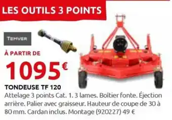 TONDEUSE TF 120