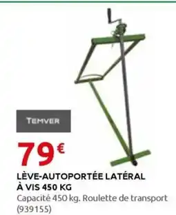 Rural Master LÈVE-AUTOPORTÉE LATÉRAL À VIS offre