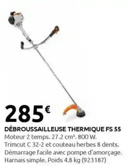 Rural Master DÉBROUSSAILLEUSE THERMIQUE FS 55 offre