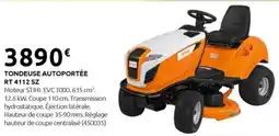 Rural Master TONDEUSE AUTOPORTÉE RT 4112 SZ offre