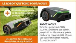 Rural Master ROBOT IMOW 3 offre