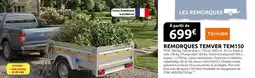 Rural Master REMORQUES TEMVER TEM150 offre