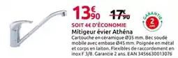 Mr Bricolage Mitigeur évier Athéna offre