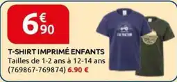 Rural Master T-SHIRT IMPRIMÉ ENFANTS offre