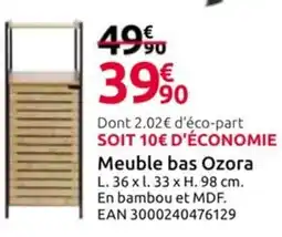 Mr Bricolage Meuble bas Ozora offre