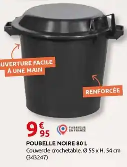 Rural Master POUBELLE NOIRE offre