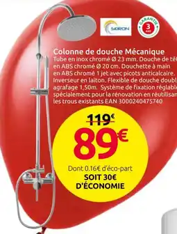 Mr Bricolage Colonne de douche Mécanique offre