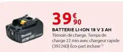 Rural Master BATTERIE LI-ION 18 V 3 AH offre