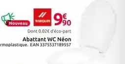Mr Bricolage Abattant WC Néon offre