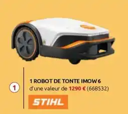 Rural Master ROBOT DE TONTE IMOW 6 offre