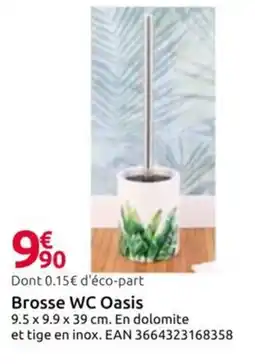 Mr Bricolage Brosse WC Oasis offre