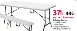 Mr Bricolage Table pliante offre