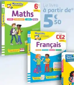 Auchan Maths, Français offre