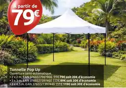 Mr Bricolage Tonnelle Pop Up offre
