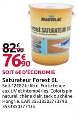 Mr Bricolage Saturateur Forest offre