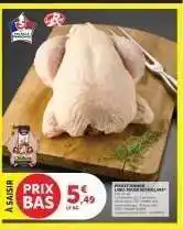 Hyper U POULET FERMIER LABEL ROUGE DE CHALLANS offre