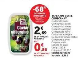 Hyper U Caviar aubergine offre