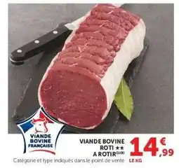 Hyper U Viande Bovine : Rôti offre
