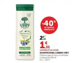 Hyper U Shampooing L’ARBRE VERT offre