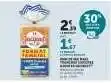 Hyper U Jacquet Pain de Mie offre