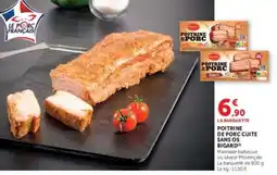 Hyper U POITRINE DE PORC CUITE SANS OS BIGARD offre