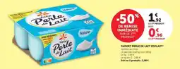Hyper U Yaourt Perle de Lait Yoplait offre
