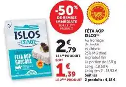 Hyper U FÊTA AOP ISLOS offre