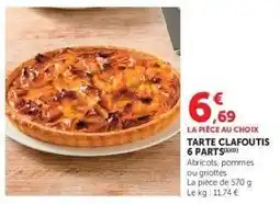 Hyper U Tarte Clafoutis 6 Parts offre