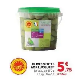 Hyper U OLIVES VERTES AOP LUCQUES offre