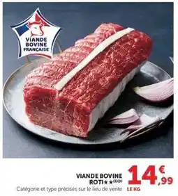 Hyper U Viande Bovine : Rôti offre