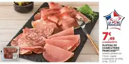 Hyper U Plateau de Charcuterie Française offre