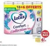 Hyper U Lotus Confort Collection offre