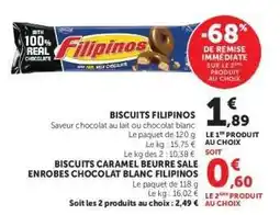 Hyper U BISCUITS FILIPINOS offre