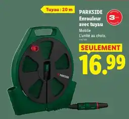 Lidl PARKSIDE Enrouleur avec tuyau offre