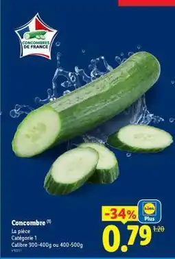 Lidl CONCOMBRE offre